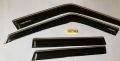 Mehran air press suzuki , sun visor , Door Molding rain protector with chrome double tap ,mehran car brim , rain protector cap , air press hat ,mehran sun visor pack of 4. 