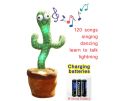 Dancing Cactus Toy, Singing Talking Cactus Toy, Recording, Glowing Cactus Plush Toys, Early Educational Toys for Babies, 120 Songs. 