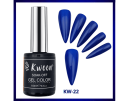 KWEEN Neon Gel Nail Polish,Neon Royal BLue Color Soak Off Gel Polish Nail Art Need UV Lamp To dry. 