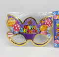 HAPPY BIRTHDAY THEME FANCY PARTY PAPER MASKS ( PACK OF 6 MASKS ). 