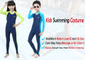 Full body kids swimming costume, swimming suit for kids,  - Multicolor. 
