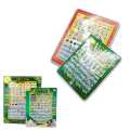Islamic Tablet for Kids Prayer Arabic Tablet Arabic Words and English Spelling Letters and Multiple Duas, All in 1 Early Learning Islamic Educational Tablet for Kids. 