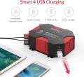 BESTEK 400W Car Power Inverter DC 12V to AC 110V Car Plug Inverter Adapter Power Converter with 4 USB Charging Ports and 2 AC Outlets Car Charger, ETL Listed. 