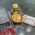 Business Watch Gold Stainless Steel Straps Round Shape diel Watches-Wrist Watches-Hand Watch Stylish-Branded-Watch  For Boy & Man. 