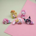 Sleeping Puppy Shape My Melody Anime Figure Phone Case Cake DIY Decorative Material Cinnamoroll Pachacco Kawaii Doll Toys Kuromi. 