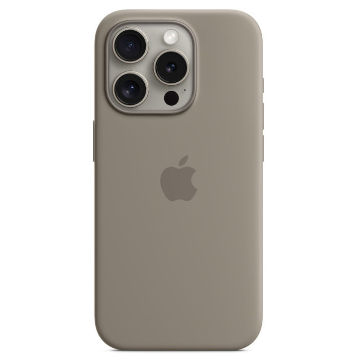 Silicone Official Mobile Cover For iPhone 16 Pro Max, 16 Pro and 16  Compatible with logo
