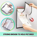 Magnetic Photo Frame Home A4 A3 Certificate Protection Cadre Poster Cover Refrigerator Wall Pictures Retrato Case Document. 