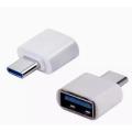USB to Type C OTG Converter for Android Smartphones, Fast Data Transfer and Charging Adapter. 