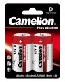Camelion plus alkaline batteries - R20 D size (2 batteries). 
