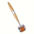 ZGTS Professional Gold Plated  Needles Titanium Alloy Derma Roller, Gold.. 