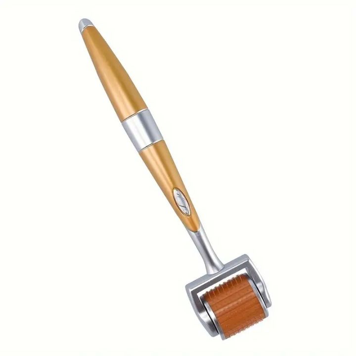 ZGTS%20Professional%20Gold%20Plated%20%20Needles%20Titanium%20Alloy%20Derma%20Roller,%20Gold.%20-%20Image%203