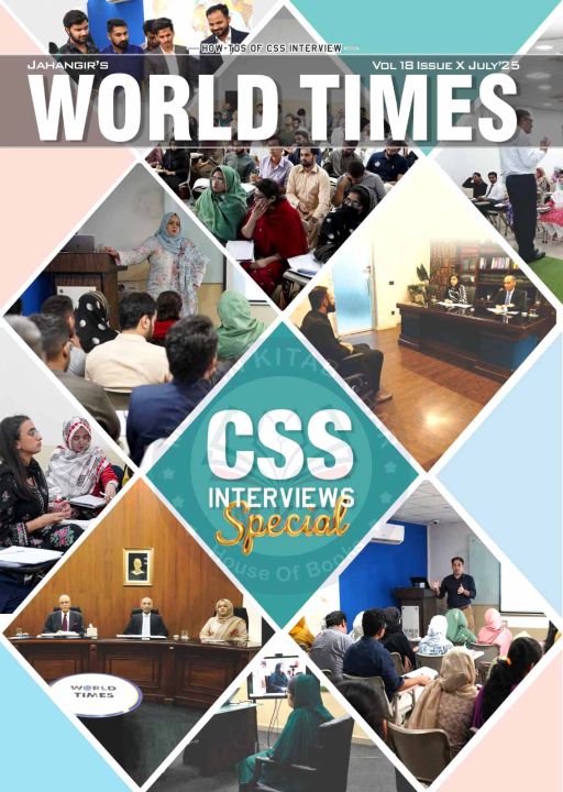 Jahangir World Times Magazine July 2025