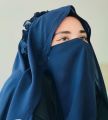 Crown Hijab With Niqab Modest Look - High Quality Low Price. 