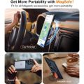 Torras Guardian Magnetic (Magsafe Compatible) Series Phone Case for Samsung Galaxy S24 Ultra – Black. 