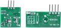 433 Mhz Transmitter + Receiver Kit High Frequency Super Regenerative Transceiver Module for Burglar Alarm (433MHz). 