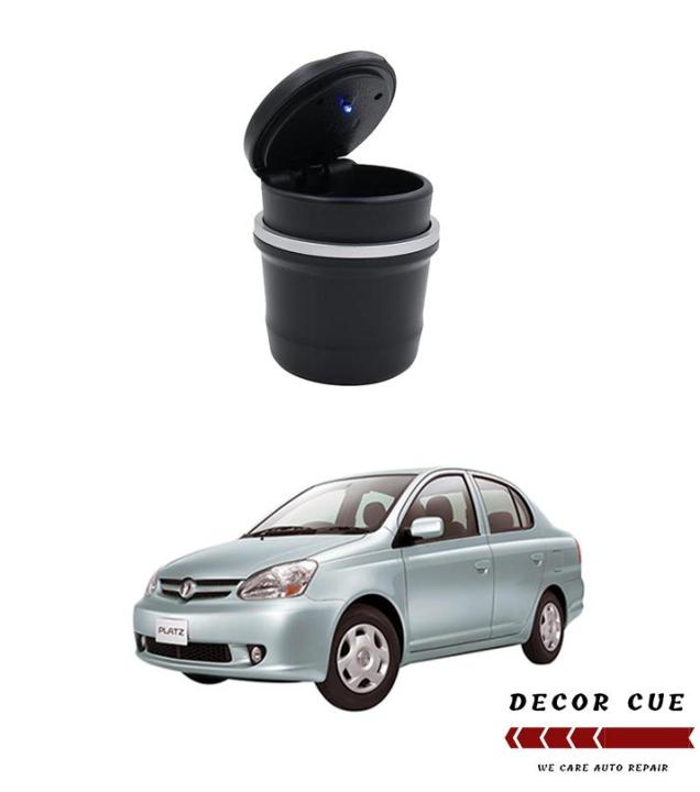 Toyota Platz Ashtray With LED Light/ Double Cup