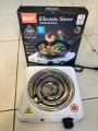 Electric Stove Single Burner Hot Plate Stove For Kitchen Electric Chula Easy to Clean Stainless Steel 1000w. 