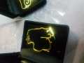 Love Design Gold Plated Name Necklace, Get Any Personalized Name Locket In Urdu Font. 