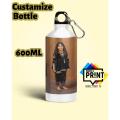 Personalized sipper bottle Water Bottle Custamize Own Pic Bottle. 