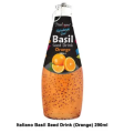 Italiano Basil Seed Drink Orange. 