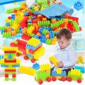 200 Pcs - Educational Building Blocks Toys Set Plastic Square Kids Building Bricks Classic For Kids Boys and Girls - Educational Buildings Block Toy Sets. 