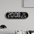 Large Digital Wall Clock With Remote Control Temperature Date Week And Display Timer Countdown Table Clock Wall And Dual Alarm. 