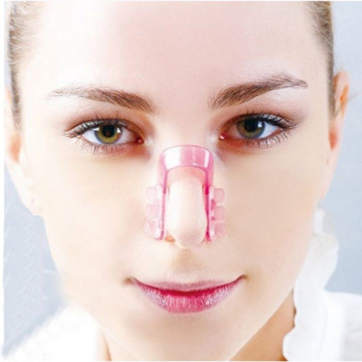 Nose Shaper Lifter Clip Nose, Beauty Up Lifting Soft Safety Silicone Rhinoplasty Nose Bridge Straightener Corrector 1PC