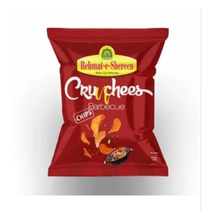 REHMAT-E-SHEREEN CRUNCHEES CHIPS BARBECUE 100GM