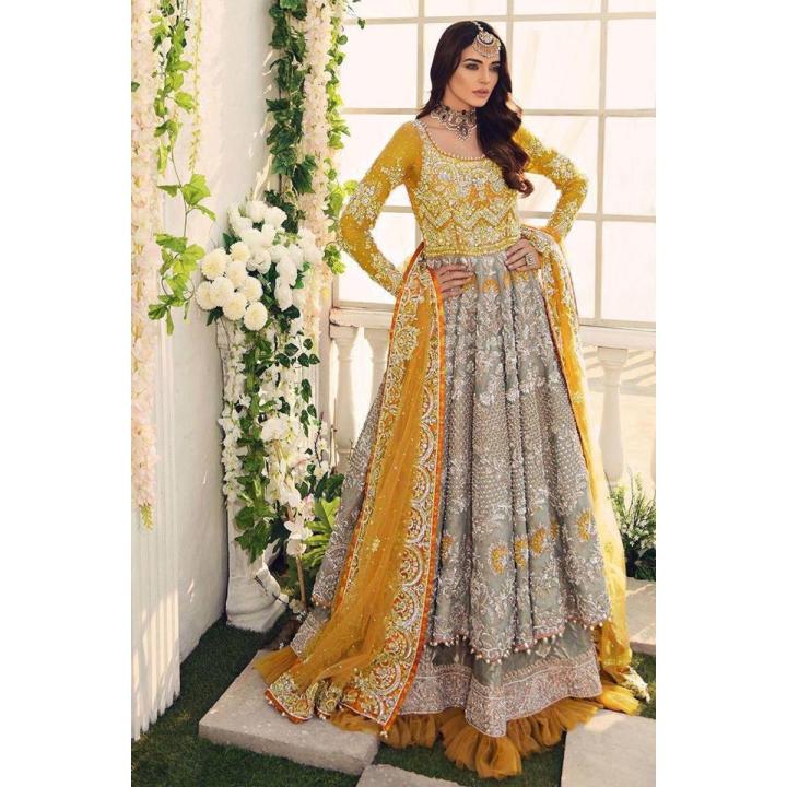 AISHA IMRAN BRIDES *NEW DESIGN * LATEST FROCK PRESENTATION BY 