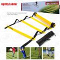 Football training ladder 8 rungs drilling exercise fitness ladder Agility Ladder 400 CM Football training agility ladder 8 rungs exercise fitness ladder-400 Cm. 