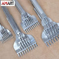 Leather Craft Tool Set Stainless Steel Hole Chisel Graving Stitching Punch Tools Kit. 