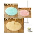 Soft Faux Sheepskin Fur Rug Rug for Bedroom Fuzzy Light Blue. 