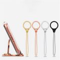 2 in 1 Multifunction Metal Cell Phone Lanyard Finger Ring Mobile Phone holder. 
