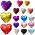 18 Inch Purple Heart Shape Foil Balloons Helium Air Filled Heart Shaped Mylar Balloons Birthday Party Decorations for Girl Women Bridal Wedding Engagement Holiday Show Party Activities Supplies Event Decoration and Celebration. 