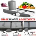 Bruno Vegetable & Salad Cutter – Easy-to-Use Multifunctional Food Slicer for Onions, Garlic, Carrots, Potatoes, Fruits & More – Random Color | Made in Pakistan. 