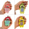 Mini Calculator Cute Fruit Keychain Bag Decoration Pendant Car Key Ring Jewelry Student Gift Kids Toy G5AE. 