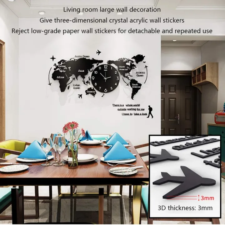 3D%20World%20Map%20Wall%20Clock,%20Glow%20In%20The%20Dark%20Night%20Wooden%20World%20Map%20Wall%20Clock,%20Personality%20home%20world%20map%20clock,%20Creative%20modern%20silent%20clock,%20Acrylic%20World%20Map%20Wall%20Decor%20for%20Living%20Room/Office/Bedroom%20-%20Image%204