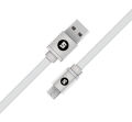 SPACE - Jelly MicroUSB Cable - Fast Charge + Data Sync - (CE-411). 