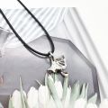 Anime Game Tears of Themis Necklace Vilhelm Richard Albert De Haspran Adjudicator Ginkgo Leaf Plant Pendant Cosplay Accessory. 