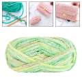 Thick Chunky Yarn Handcrocheted Bulky Yarn for Rug Making Knitted Craft. 