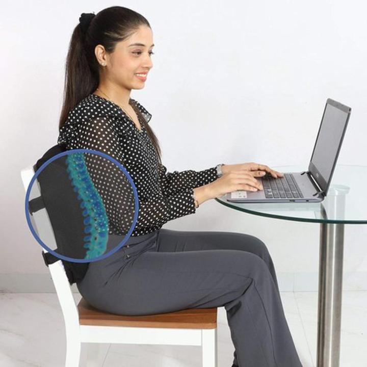 Back Pain Relief Seat Cushion Lumber Support for Office Chair Car seat Spine Aligner by Fixortho