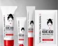 4 Pcs Kojic Acid 7 Days Whitening Moisturizing Skin Mild Cleansing Oil Control Moisturizer Kojic Acid Series. 