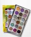 J J Model 18 Colors Sequins Glitter Powder High Gloss Pearly Eye shadow Palettee. 