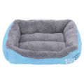 Blue Soft Dog Bed - Small Size. 