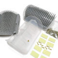 Pet Cats Corner Brush Self Cat Massage Groomer Comb Brush with Catnip Cat Rubs the Face with Tickling Comb Cat Grooming Supply. 