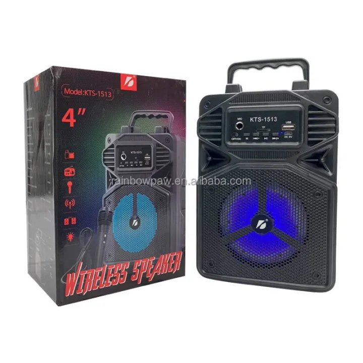 Portable%20Bluetooth%20Audio%20Speaker%20MP3%20Music%20Player%20%20Karaoke%20Party%20Box%20with%20Wired%20Microphone%20-%20Image%203