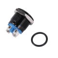 2X Horn Switch Horn Button Push Button Switch For Car 16mm 12V. 