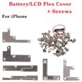 【2023】 Battery LCD Flex Cable Cover Full Screw For iPhone 5S SE 6 6S 7 8 Plus X XR XS 11 12 13 Pro Max inner Metal Bracket Clip Holder. 