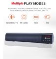 Kisonli LED-800 & LED-800B Home TV PC Bluetooth Soundbar Speaker Portable Wireless Subwoofer 3D Surround Speakers HiFi Support FM Radio Clock TF USB With FM Radio/USB/AUX/TF For TV LED LCD Desktop/Laptop/PC/Gaming. 