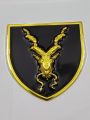 Big Size Black Markhor Metal Logo Monogram With Fitting For Car Grill For Cars Decorations High Quality China Imported. 